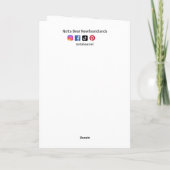 Notta Bears Puppy Igloo -Warm Winter Wishes カード (裏面)