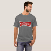 Notweiserビール飲むワイシャツ Tシャツ (正面フル)