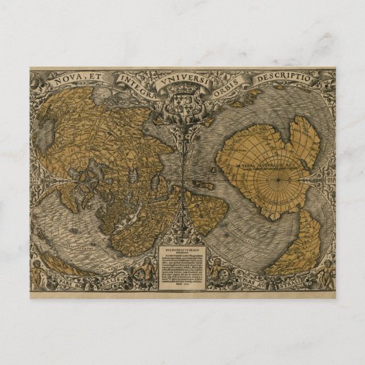 Noua, et Integra Uniuersi Orbis説明 ポストカード (正面)