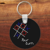 Noughts & Crosses (Tic-tac-toe) キーホルダー (正面)