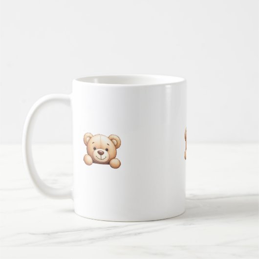 nounours coussin コーヒーマグカップ (左)