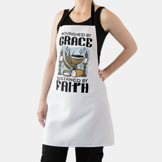 Nourished by Grace, Sustained by Faith Design エプロン (インサイチュ)