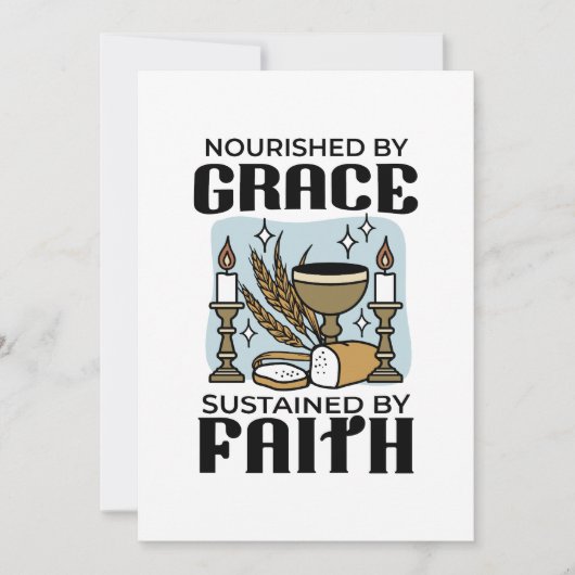 Nourished by Grace, Sustained by Faith Design シーズンカード (正面)
