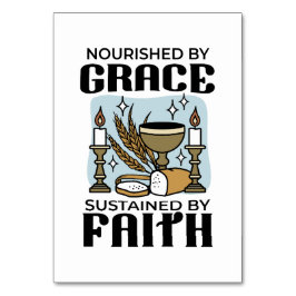 Nourished by Grace, Sustained by Faith Design テーブルナンバー