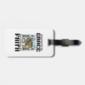 Nourished by Grace, Sustained by Faith Design ラゲッジタグ (裏面横)