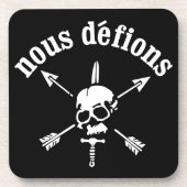 Nous Defionsのコルクのコースター コースター (正面)