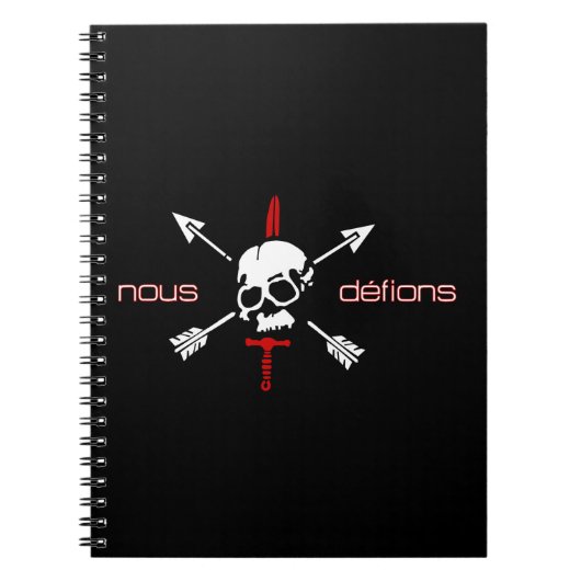 Nous Defions ノートブック (正面)