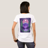 Nous valons un logo avecフライヤーデザイン tシャツ (裏面フル)