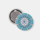 Nouveau Floral Mandala Magnet マグネット (正面/裏面)