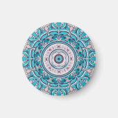 Nouveau Floral Mandala Magnet マグネット (正面)