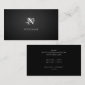 Nouveau graphite 名刺 (正面/裏面)