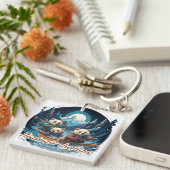 Nouveaux chemins キーホルダー (正面右)