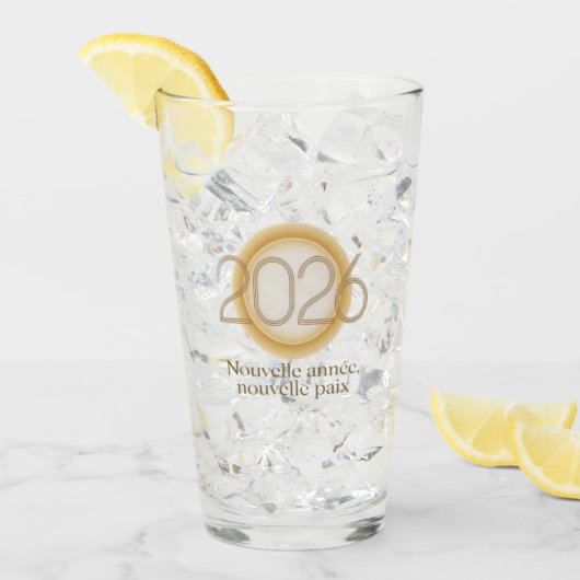 Nouvelle année, nouvelle paix タンブラーグラス (アイス正面)