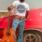 Nouvelle-Calédonie tropical, fleurs Tシャツ