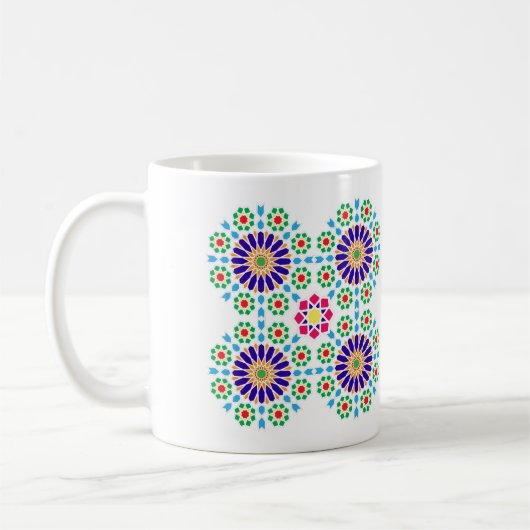 Nouvelle tasse avec un style arabe. コーヒーマグカップ (左)