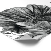 NOVAゴシックフローラスカル死結婚の歓迎 ポスター (角)