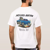 nova66、Weston競争する、Pickens WV Tシャツ (裏面)