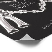 NOVA スケルトンハートハンド ブライダルシャワーのご案内 ポスター (角)