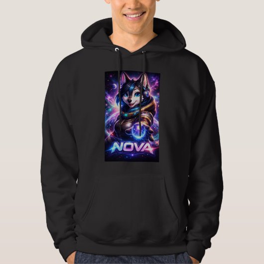 Nova – Cosmic Energy Hoodie パーカ (正面)