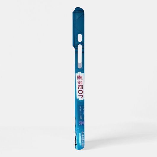 Nova Kuro Cyber Anime Iphone 16 Pro Max case iPhoneケース (左側面)