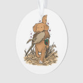 Nova Scotia Duck Tolling Retriever オーナメント (正面)