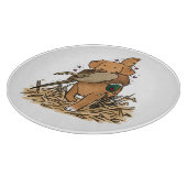 Nova Scotia Duck Tolling Retriever カッティングボード (角)