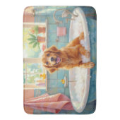 Nova Scotia Duck Tolling Retriever Bath Time Cheer バスマット (正面縦)