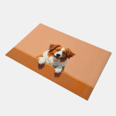 Nova Scotia Duck Tolling Retriever Doormat Art ドアマット (アングル)