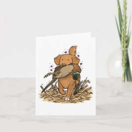 Nova Scotia Duck Tolling Retriever NSDTR ノートカード