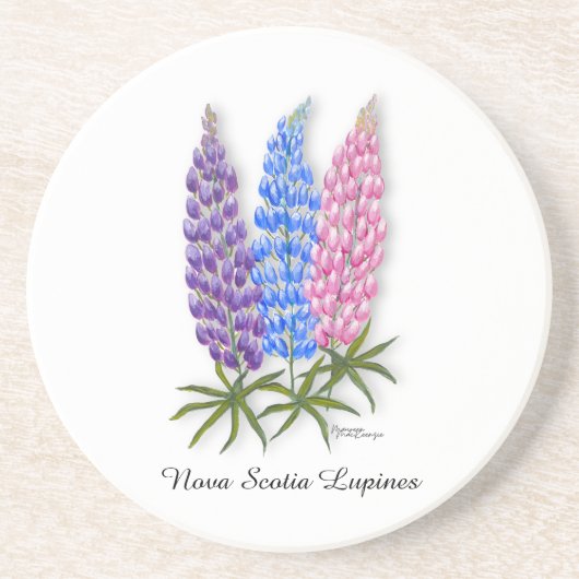 Nova Scotia Lupines コースター (正面)