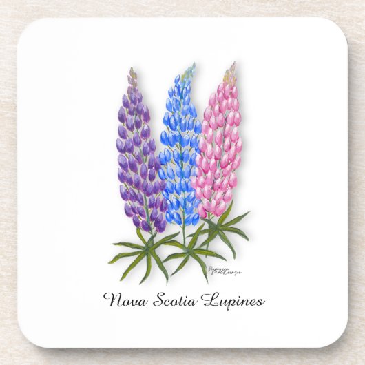 Nova Scotia Lupines コースター (正面)
