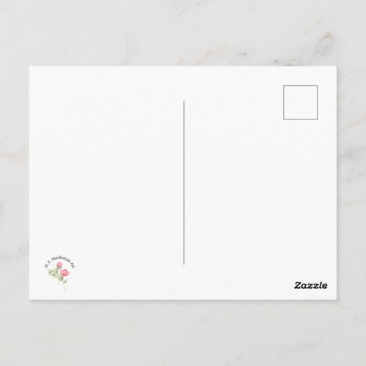 Nova Scotia Lupines ポストカード (裏面)