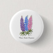Nova Scotia Lupines 缶バッジ (正面)