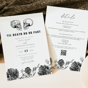 NOVA Til Deathゴシックスカル結婚詳細 招待状