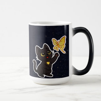 #NovaCatAdventures  and Lunar Moth Frolics Mug モーフィングマグカップ
