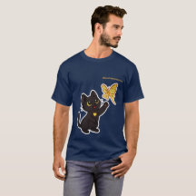 #NovaCatAdventures  and Lunar Moth Frolics T-Shirt