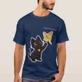 #NovaCatAdventures  and Lunar Moth Frolics T-Shirt Tシャツ (正面)