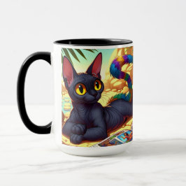 #NovaCatAdventures Ejyptian Classic Mug, 11 oz マグカップ