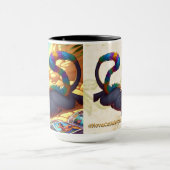 #NovaCatAdventures Ejyptian Classic Mug, 11 oz マグカップ (中央)