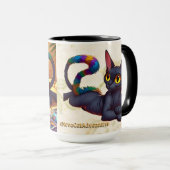 #NovaCatAdventures Ejyptian Classic Mug, 11 oz マグカップ (正面右)