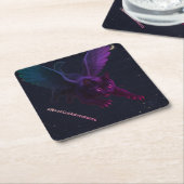 #NovaCatAdventures winged v2 Paper Coaster スクエアペーパーコースター (アングル)