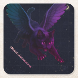 #NovaCatAdventures winged v2 Paper Coaster スクエアペーパーコースター