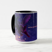#NovaCatAdventures winged v3 mug マグカップ (正面左)