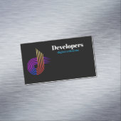 NovaCode Digital Solutions マグネット名刺 (インサイチュ)