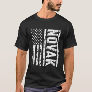 Novak姓・名字・チーム Novak ファミリー・リユニオン Tシャツ