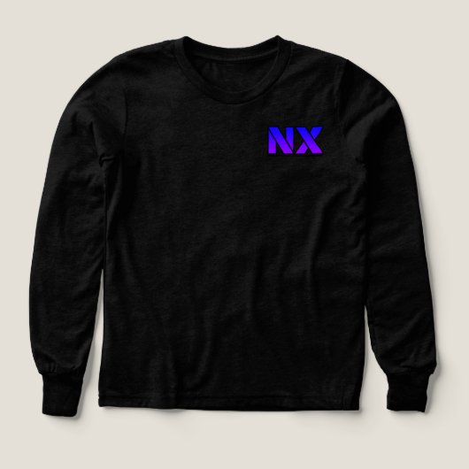 Novarix kleinkinder langarm shirt (デザイン正面)