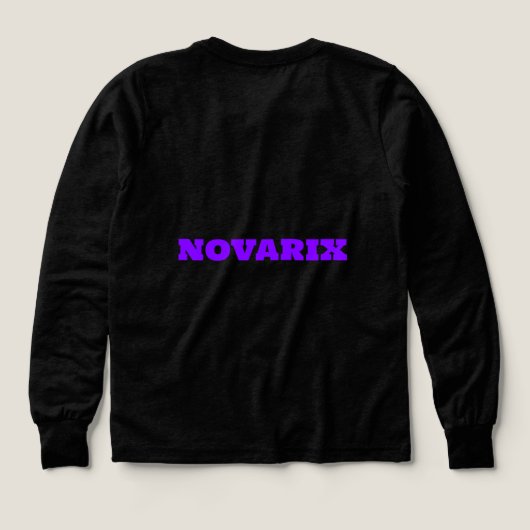 Novarix kleinkinder langarm shirt (デザイン背面)