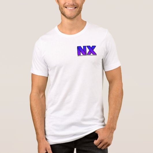 novarix t-shirt weiß トライブレンドＴシャツ (正面)