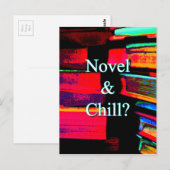 Novel And Chill? ポストカード (正面/裏面)