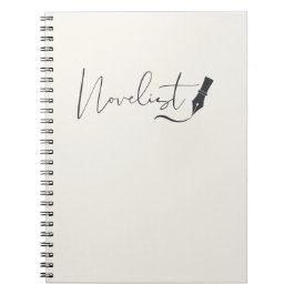 Novelist Script Notebook – Minimalist Writer Pen ノートブック